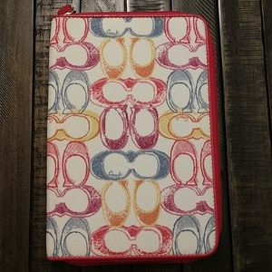 Coach E Reader Tablet Tech Case - Scibble Print